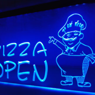 Pizza Open neon sign LED