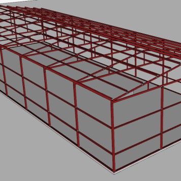 30 X 80 X 12 EZ TRUSS BUILDING KIT