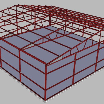 40 X 40 X 10 EZ TRUSS BUILDING KIT