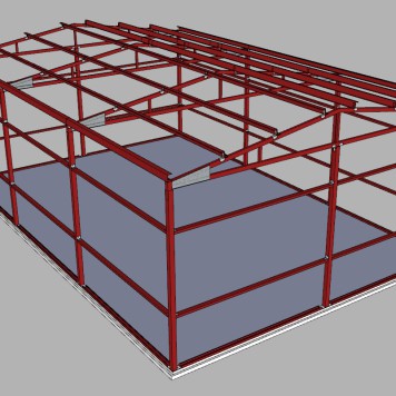 20 X 30 X 10 EZ TRUSS BUILDING KIT