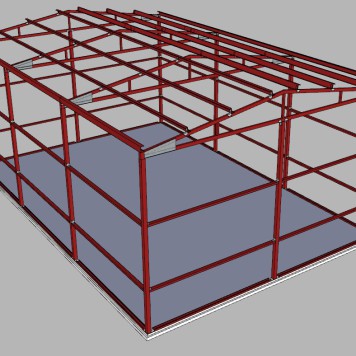 20 X 30 X 12 EZ TRUSS BUILDING KIT