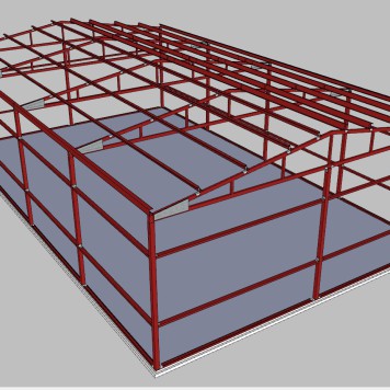 24 X 40 X 10 EZ TRUSS BUILDING KIT