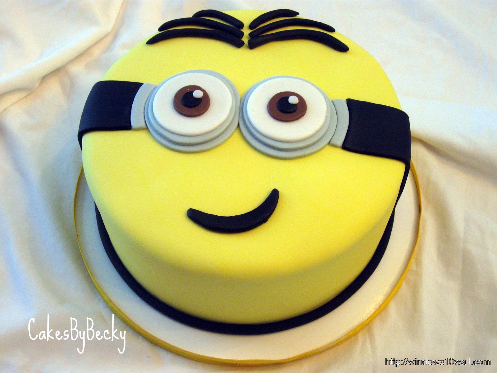 Minion Birthday Ccake Wallpaper