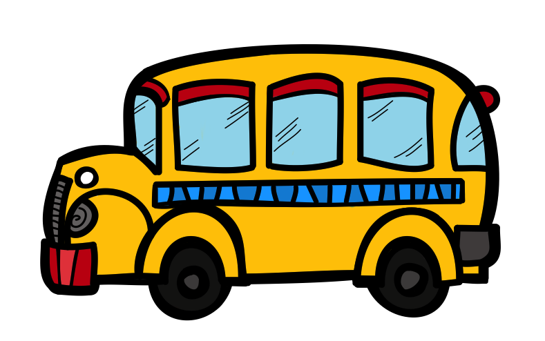 Cute bus clipart