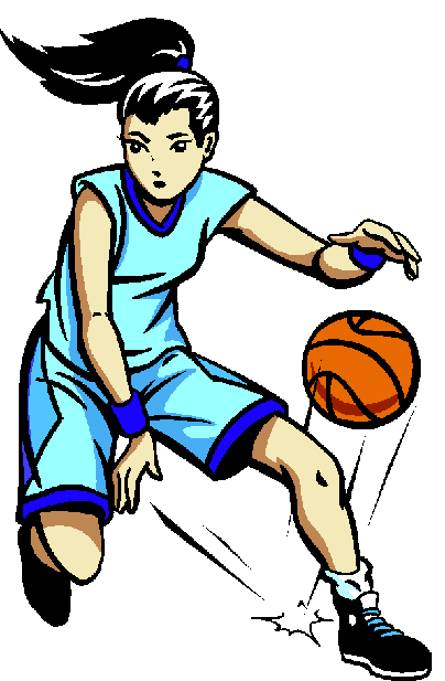 Girls basketball girl basketball player clipart free images