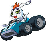 Gomamon racing.png