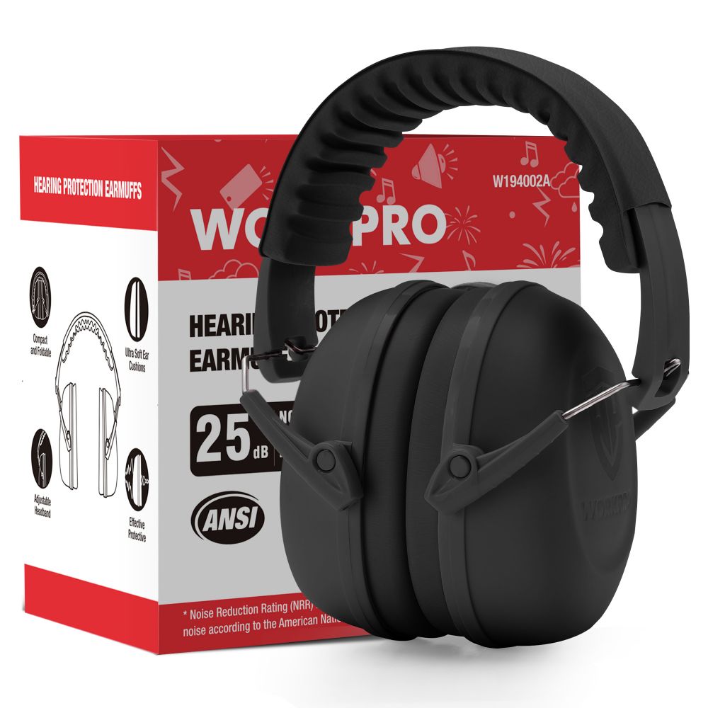 Noise Cancelling Headphones for Kids - Black