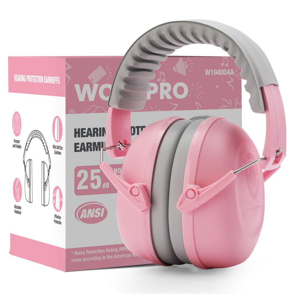 Noise Cancelling Headphones for Kids - Pink