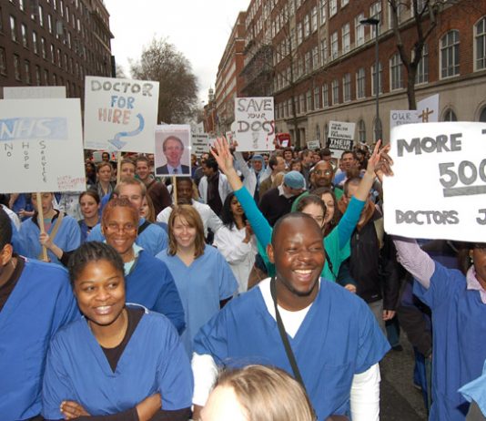 Thousands of newly qualified doctors cannot find work as the government forces NHS hospitals to make cuts or close