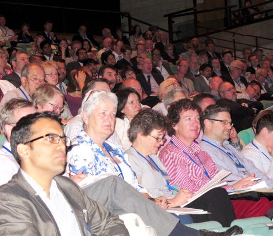 A section of the audience at the BMA Conference of Local Medical Committees