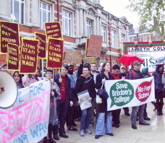 Workers at the Ritzy, Brixton are fighting for the Living Wage in the face of a rapidly rising cost of living. They are taking strike action again today