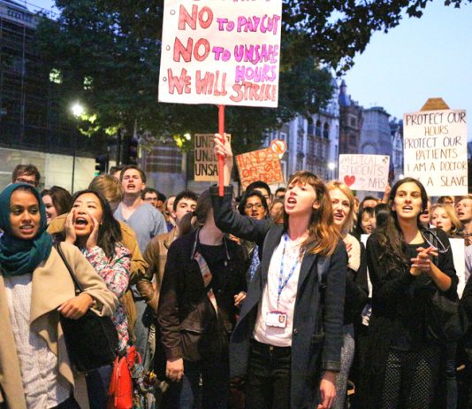 Junior doctors are still very angry and determined that no government is going to impose any form of slavery on them