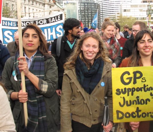 GPs turned out in force to support striking junior doctors during their year-long struggle – GP practices are under attack from Tory NHS cuts