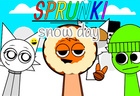 Sprunki Snow Day