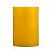 4x6 Yellow Pillar Candle