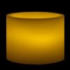 4x3 Ivory Round LED Flameless Candles