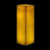 10x10x23 Flameless Extra Large Square Pillar Candle Ivory