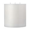 6x6 White 3 Wick Pillar Candle