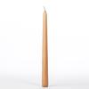 10 Inch Tan Brown Taper Candles