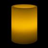 3x4 Ivory Round LED Flameless Candles