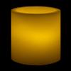 4x4 Ivory Round LED Flameless Candles