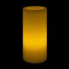 10x24 Ivory Round LED Flameless Extra Large Pillar Candles