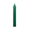 6 Inch Bell Top Green Household Taper Candle