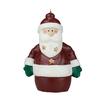 Friendly Santa Claus - Both Hands Down - Unique Christmas Fun Candle