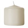 2x2 Unscented Ivory Button Pillar Candle - Mini Pillar