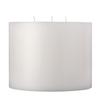 8x6 White 5 Wick Pillar Candle