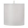 3x3 White Pillar Candle