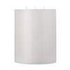 5x6 White 3 Wick Pillar Candle