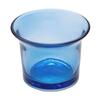 Flared Tealight Glass Cup - Blue