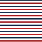 Printed HTV Red White and Blue Stripes Print 12" x 15" Sheet