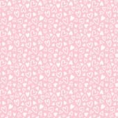 Printed HTV - All the Hearts - Light Pink  - 12" x 15"