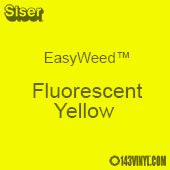 12" x 24" Sheet SiserEasyWeed HTV - Fluorescent Yellow