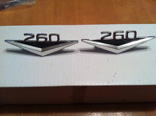 Mustang 260 fender emblem