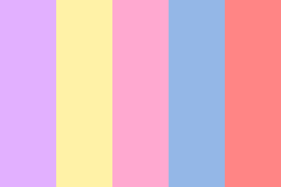 Random Pastel Color Palette