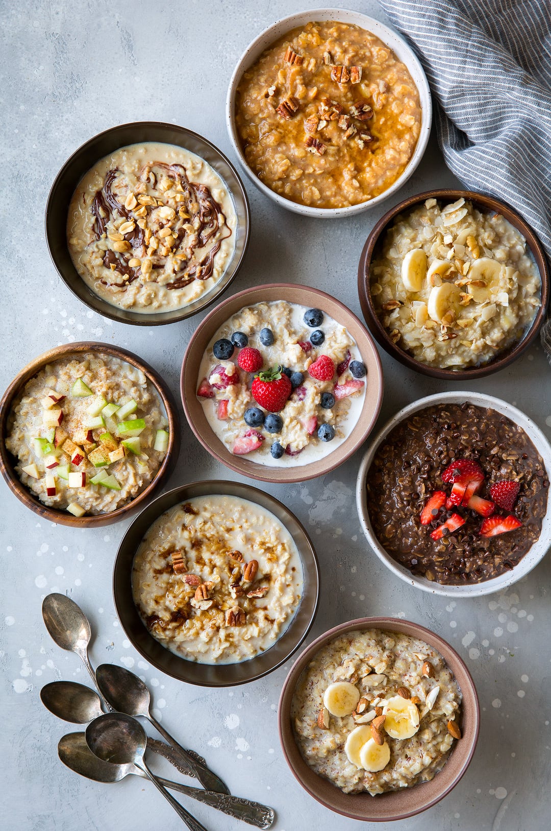 Oatmeal Eight Ways