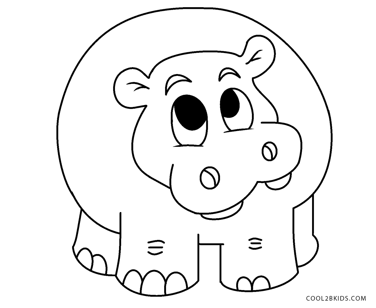 free zoo animal coloring pages for kids