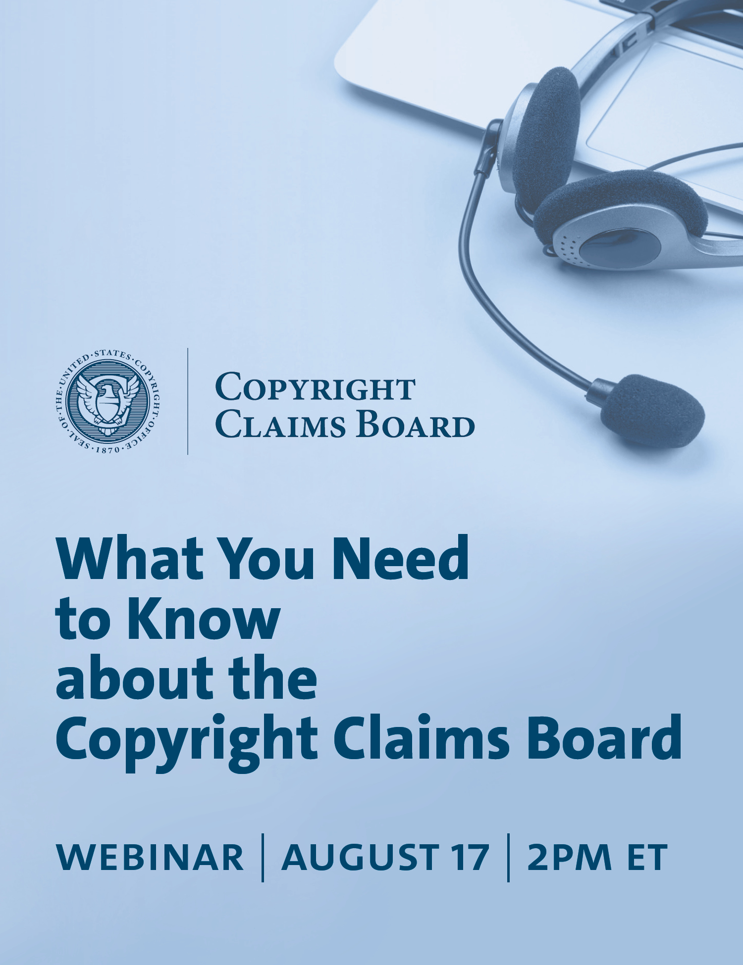 What You Need to Know about Small Claims and the Copyright Claims Board Flyer