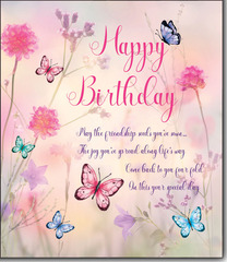 Happy Birthday ( Female) greeting card