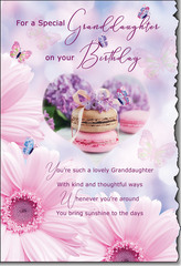  Granddaughter Birthday greeting card