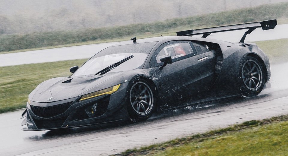  Acura NSX GT3 Making Public Testing Debut At Mid-Ohio