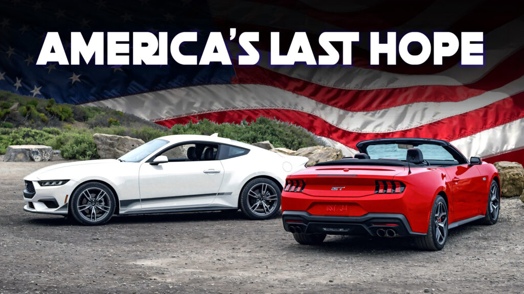  Ford Mustang Is America’s Only Hope To Win A 2025 World Car Award 