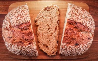 Whole Wheat Bread w/ Hazelnuts & Currants | Old Dough Recipe