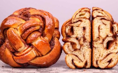 How to Make Coffee & Cinnamon Brioche Babka Buns | No Kneading!