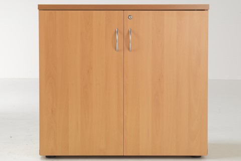 Kestral Desk High Cupboard - Beech