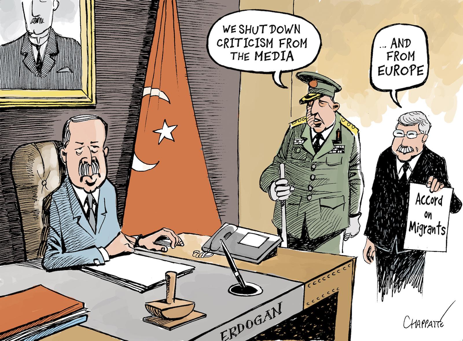 Erdogan's strong hand