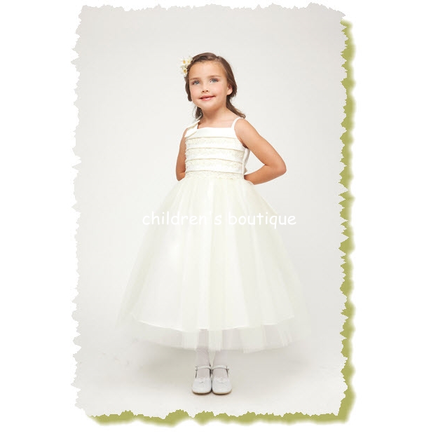 Ballerina Flower Girl Dress